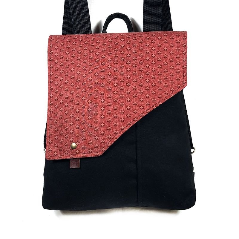 Mochila para mujer moderna hecha a mano| La Bicha Creativa