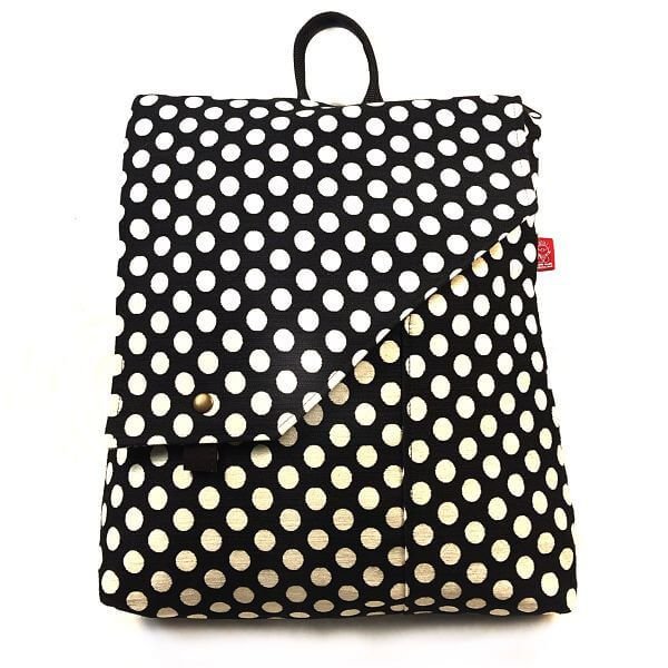 Mochila bolso para mujer hecha a mano - Dama| La Bicha Creativa