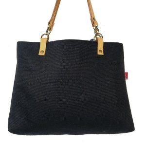 Tote Bag en tela reversible - La Bicha Creativa - Black