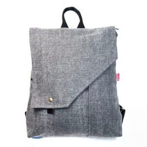 mochila de tela reciclada hecha a mano - La Bicha Creativa - Nordik Texas